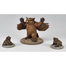 3D Printed - Owlbear 3